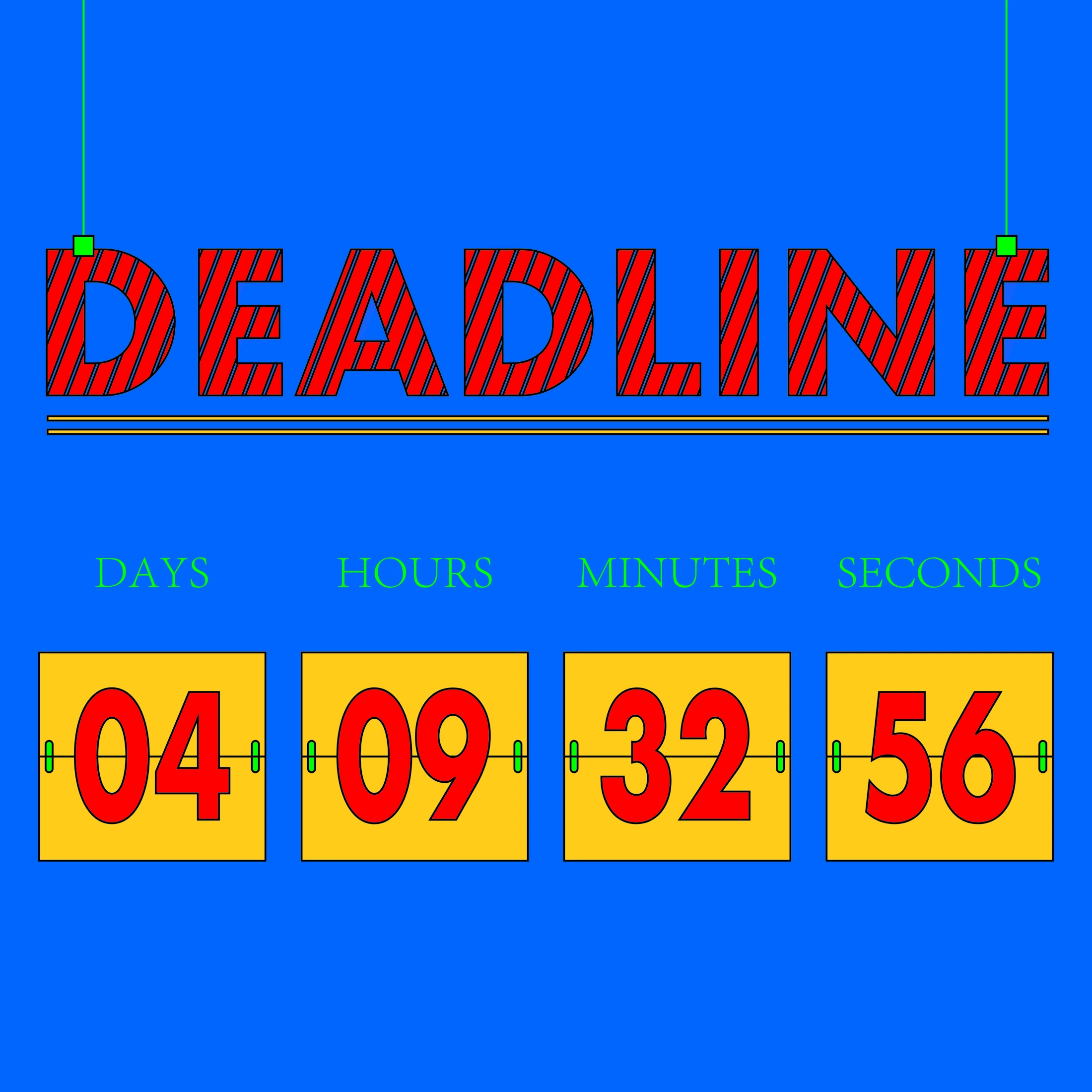 逃离_彩色_deadline